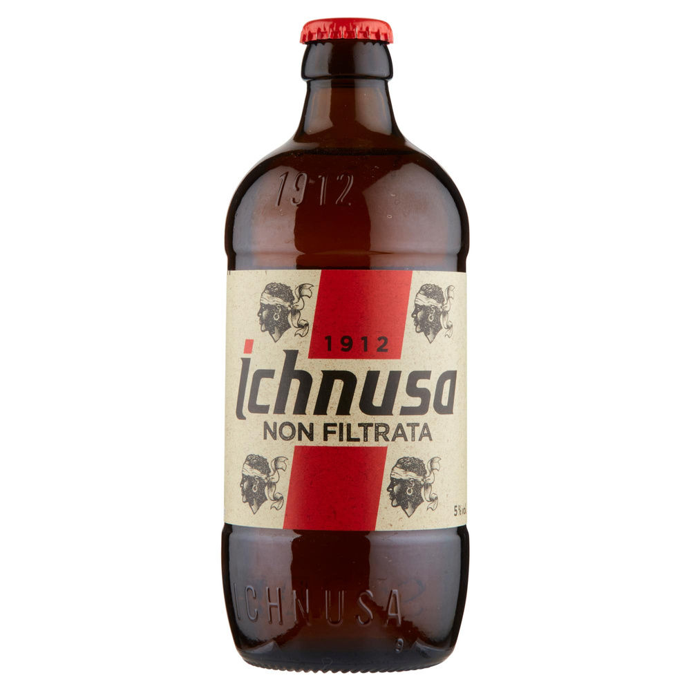 BIRRA ICHNUSA NON FILTRATA 5 GRADI BOTTIGLIA ML.500 - 2