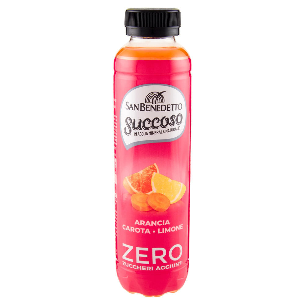 SUCCOSO ZERO ARANCIA/CAROTA/LIMONE SAN BENEDETTO PET ML 400 - 2