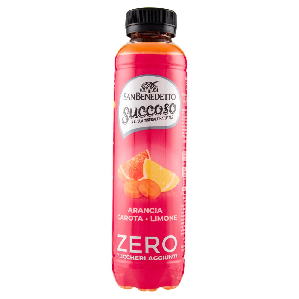 SUCCOSO ZERO ARANCIA/CAROTA/LIMONE SAN BENEDETTO PET ML 400 - 1