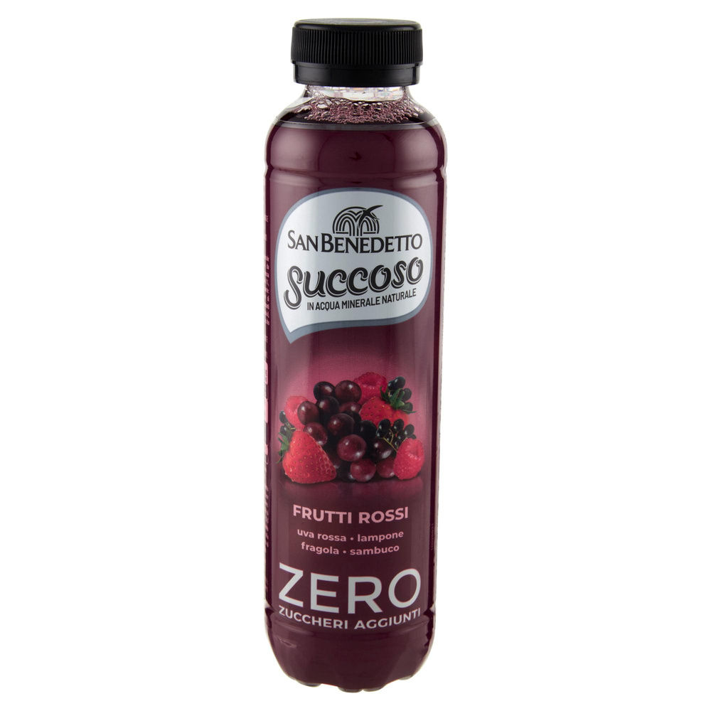 SUCCOSO ZERO FRUTTI ROSSI SAN BENEDETTO PET ML 400 - 4