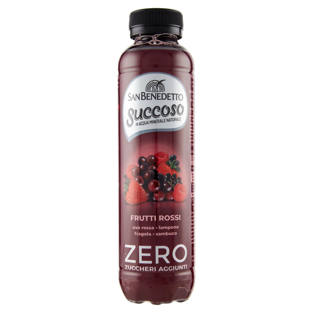 SUCCOSO ZERO FRUTTI ROSSI SAN BENEDETTO PET ML 400 - 1