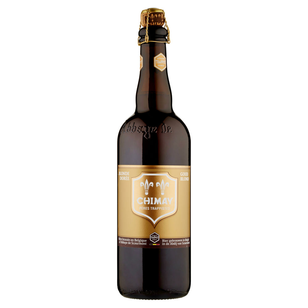 BIRRA CHIMAY DORE' 4,8 GRADI BOTTIGLIA ML 750 - 0