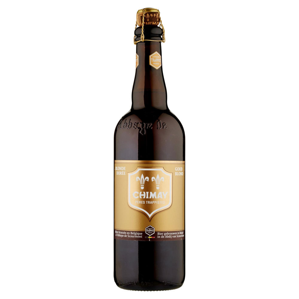 BIRRA CHIMAY DORE' 4,8 GRADI BOTTIGLIA ML 750 - 2