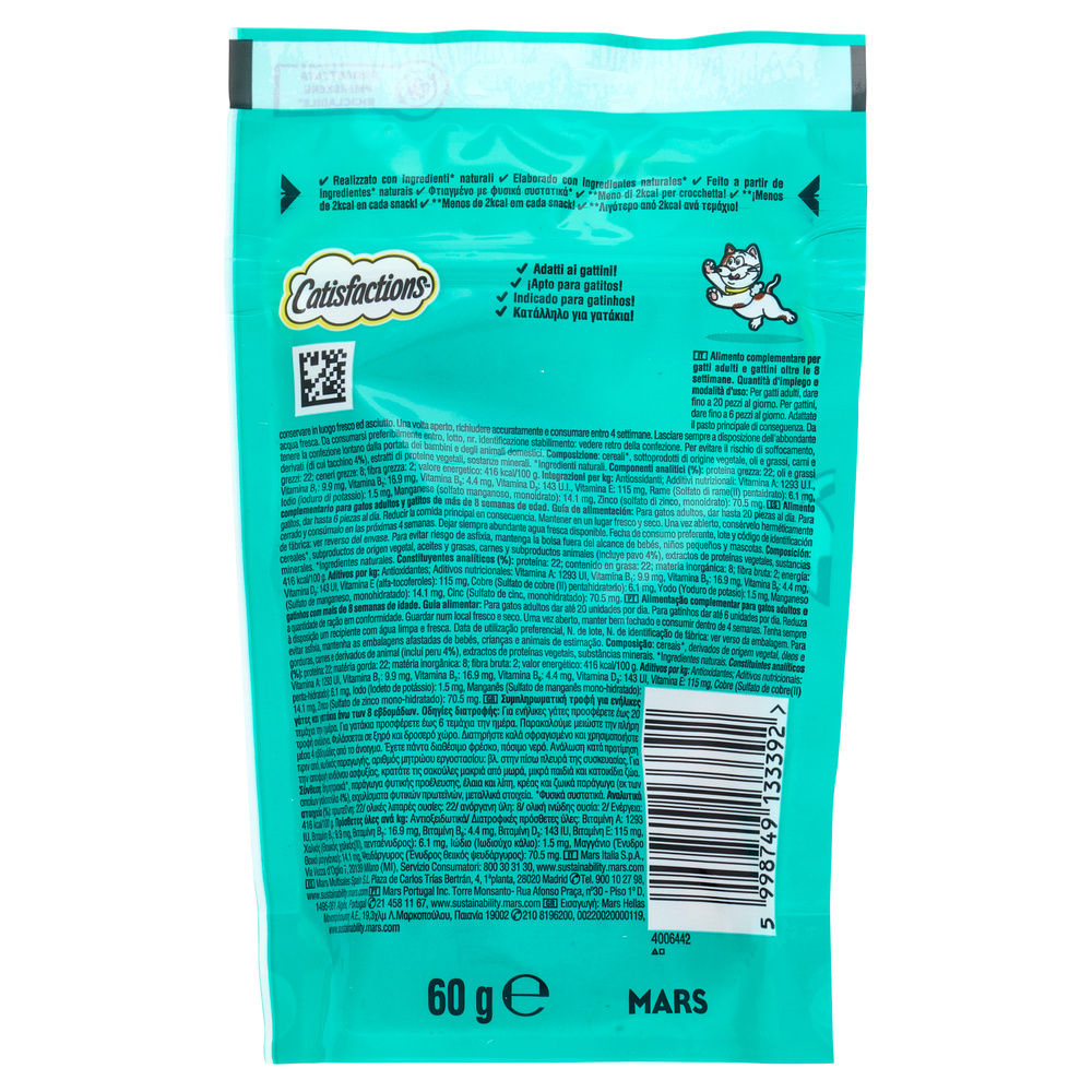 CATISFACTIONS TACCHINO G 60 - 11