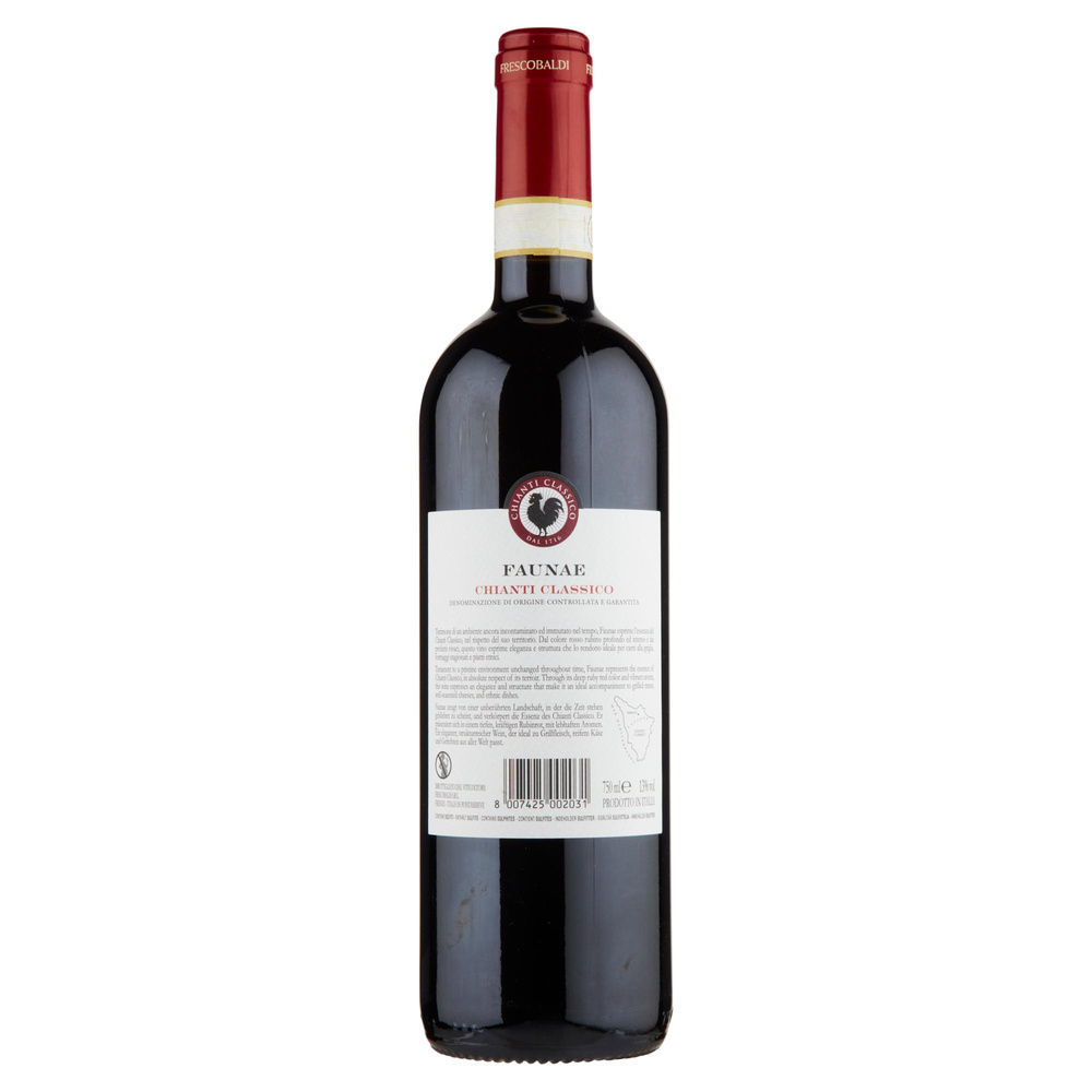 CHIANTI CLASSICO FAUNAE DOCG FRESCOBALDI ML 750 - 1