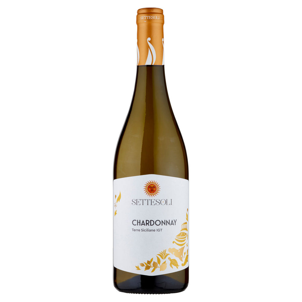 CHARDONNAY IGT SICILIA BIANCO SETTESOLI ML. 750 - 3