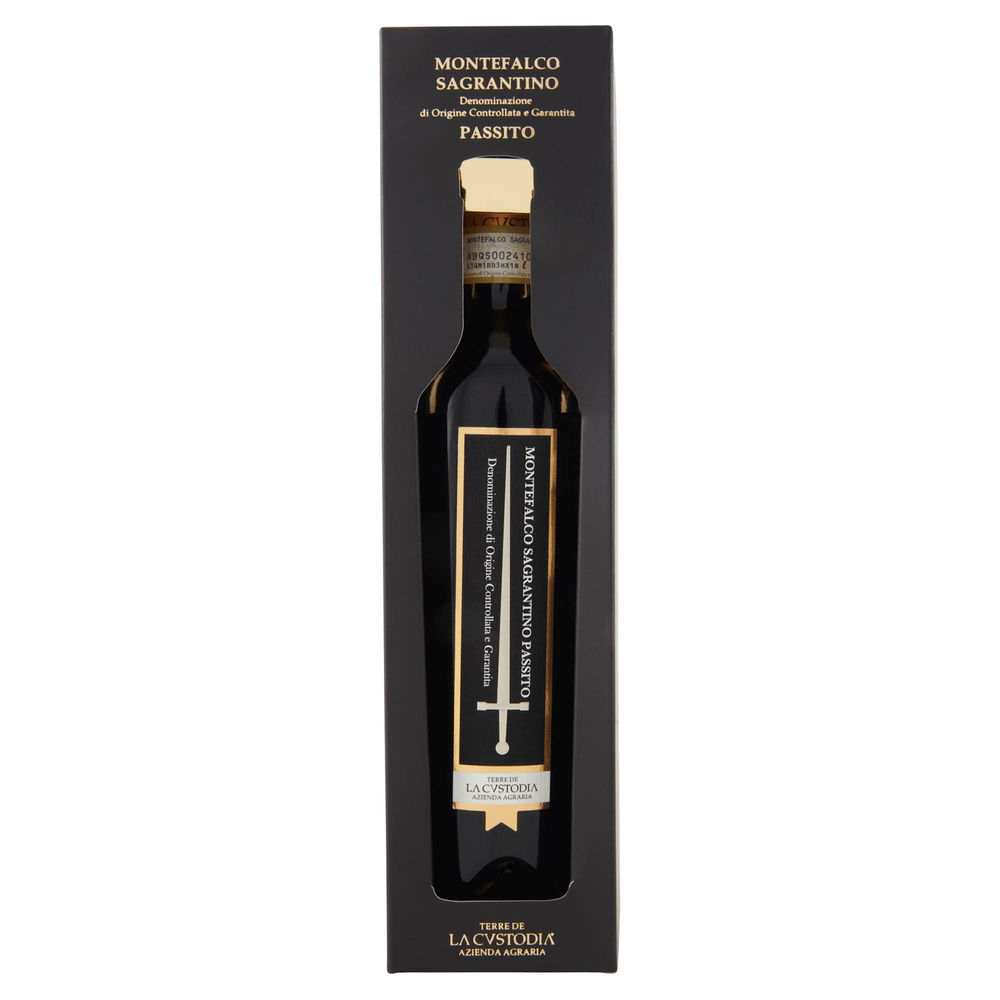 VINO MONTEFALCO SAGRANTINO DOCG PASSITO TERRE DE LA CUSTODIA 375ML - 0
