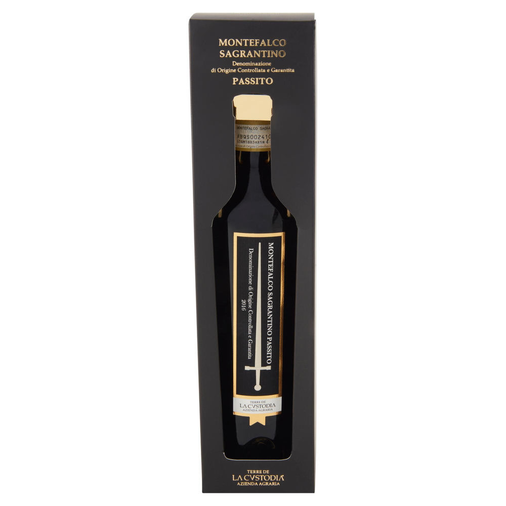 VINO MONTEFALCO SAGRANTINO DOCG PASSITO TERRE DE LA CUSTODIA 375ML - 5