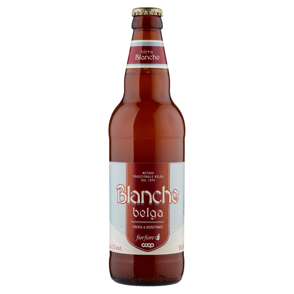 BIRRA BLANCHE FIOR FIORE COOP 5 GRADI BOTTIGLIA ML 500 - 5