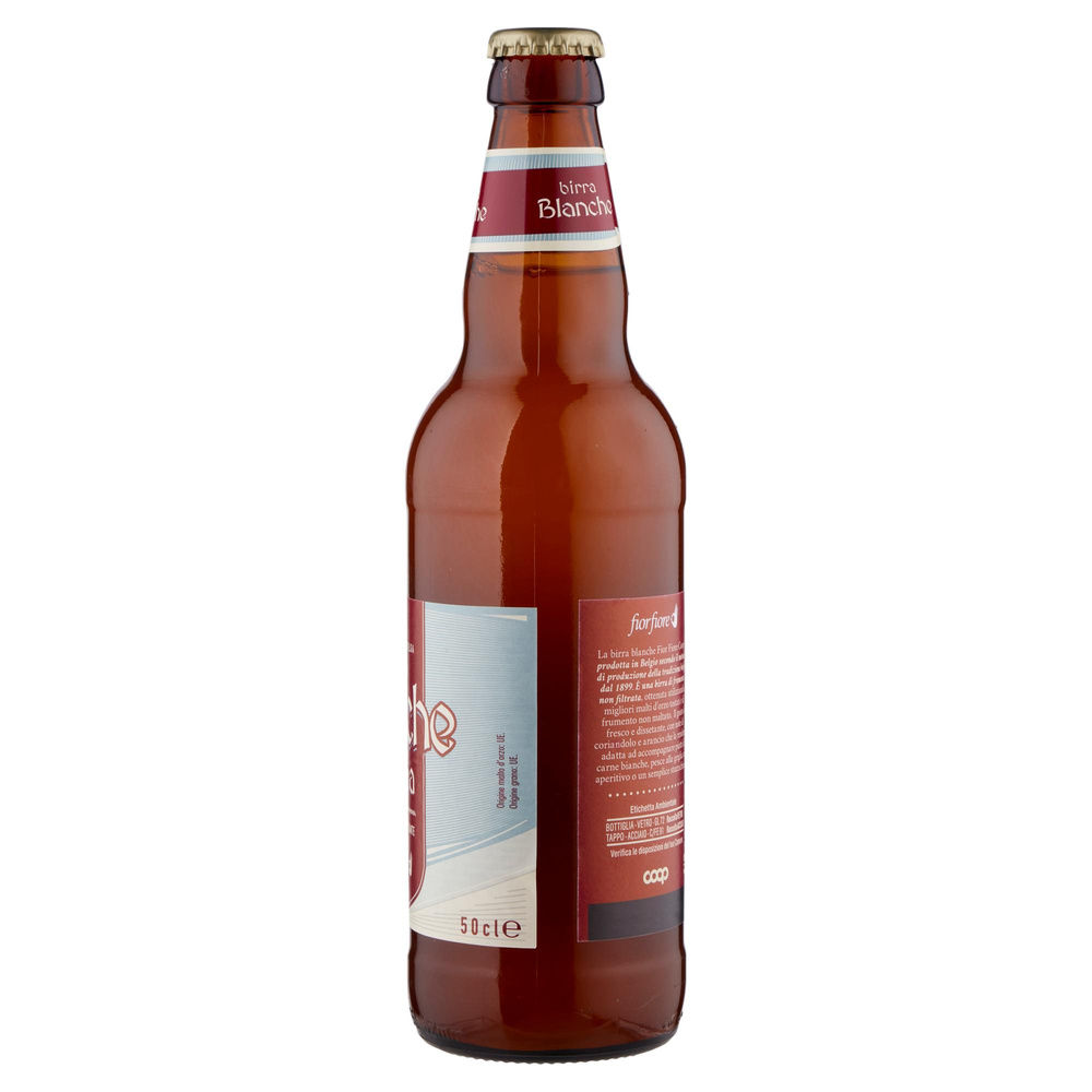 BIRRA BLANCHE FIOR FIORE COOP 5 GRADI BOTTIGLIA ML 500 - 3