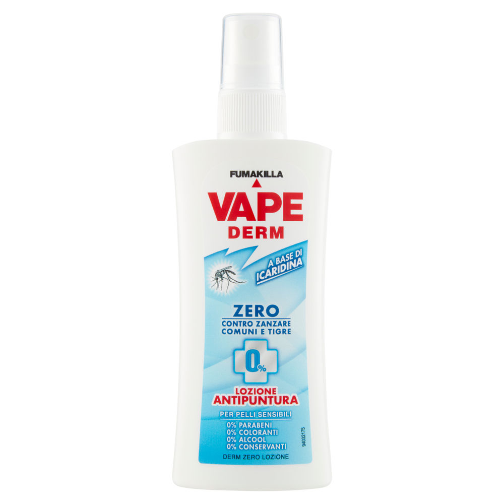 REPULSIVO VAPO VAPE DERM ZERO LOZIONE ML 100 - 0