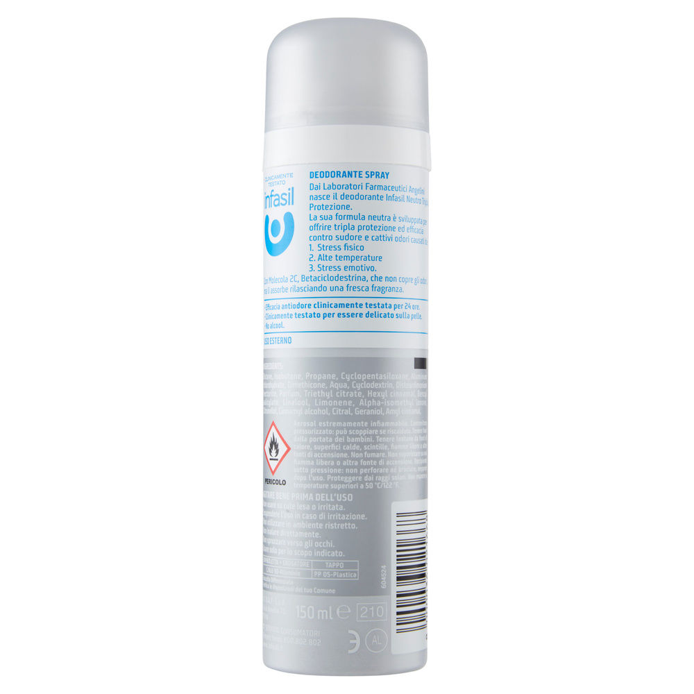 DEODORANTE SPRAY INFASIL TRIPLA PROTEZIONE ML 150 - 12