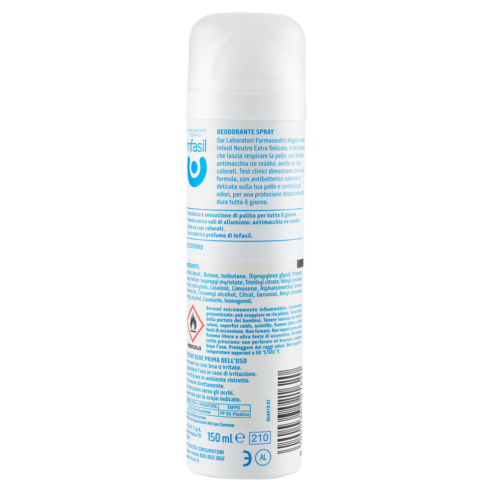 DEOSPRAY INFASIL EXTRA DELICATO ML 150 - 15