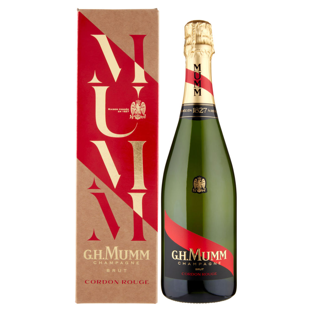 CHAMPAGNE MUMM CORDON ROUGE BRUT ASTUCCIO ML 750 - 0