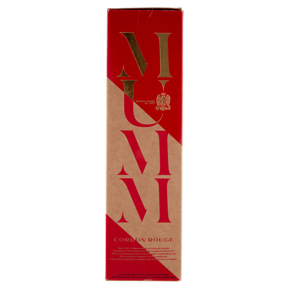 CHAMPAGNE MUMM CORDON ROUGE BRUT ASTUCCIO ML 750 - 7