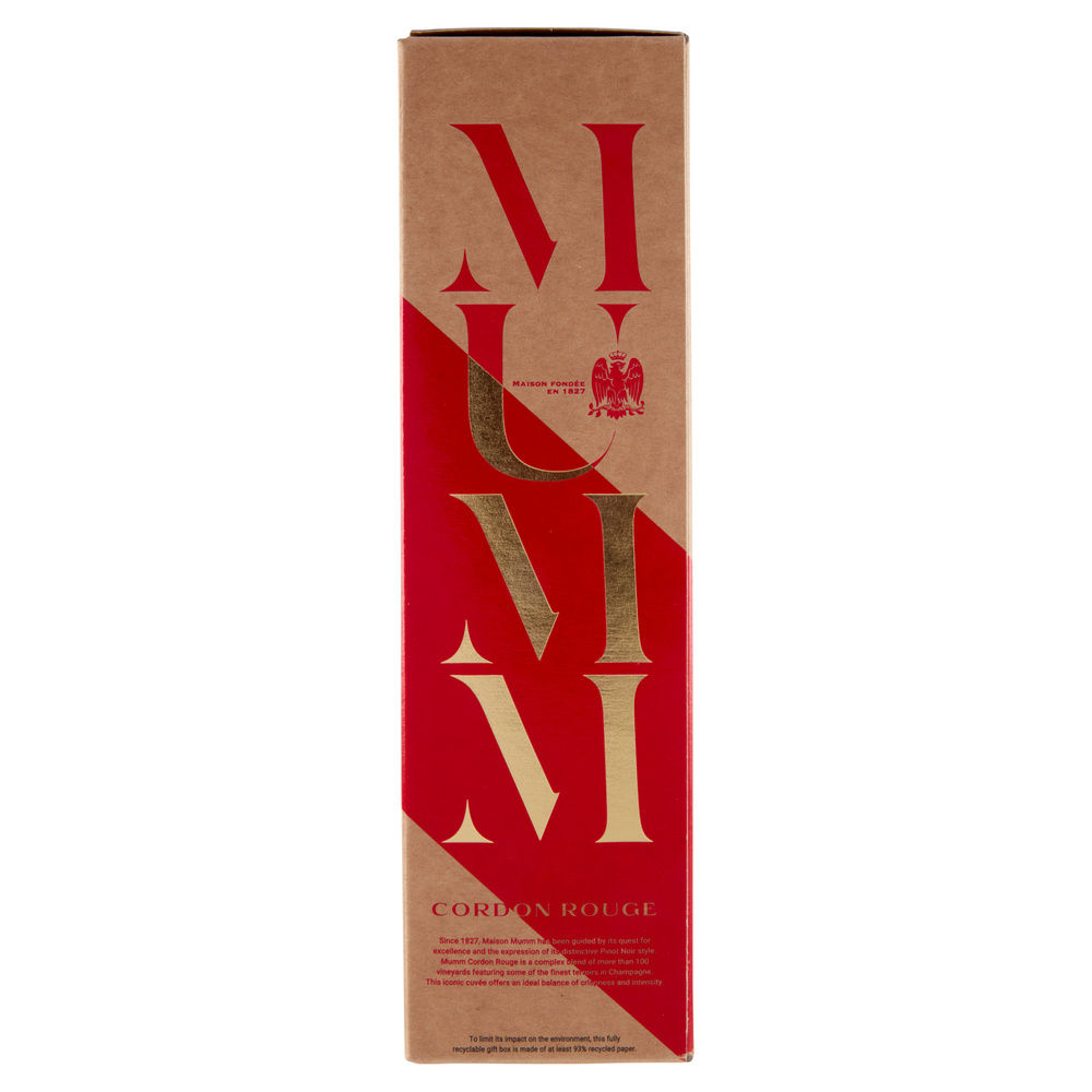 CHAMPAGNE MUMM CORDON ROUGE BRUT ASTUCCIO ML 750 - 3