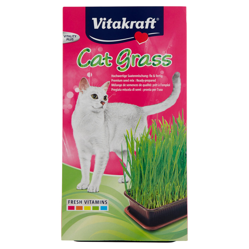 VASCHETTA ERBA MICIO CAT GRASS VITAKRAFT G.120 - 0