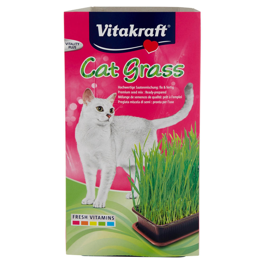 VASCHETTA ERBA MICIO CAT GRASS VITAKRAFT G.120 - 2