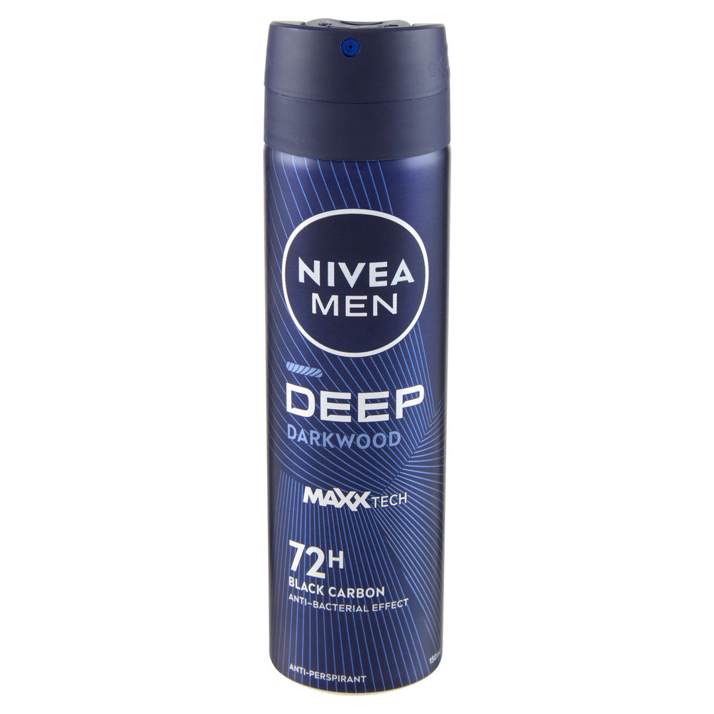 DEODORANTE NIVEA DEO DEEP BLACK CARBON SPRAY ML150 - 2