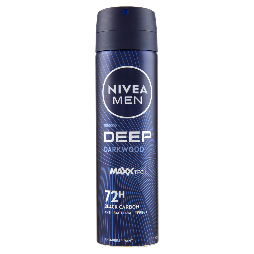DEODORANTE NIVEA DEO DEEP BLACK CARBON SPRAY ML150 - 7