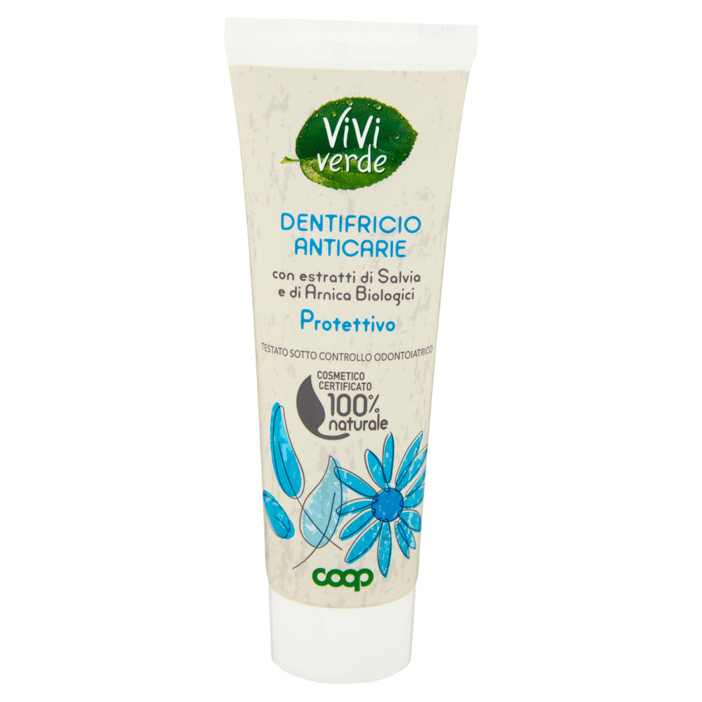 DENTIFRICIO ANTICARIE PROTETTIVO VIVI VERDE COOP ML 75 - 2