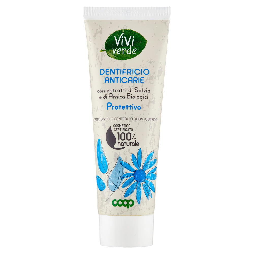 DENTIFRICIO ANTICARIE PROTETTIVO VIVI VERDE COOP ML 75 - 11