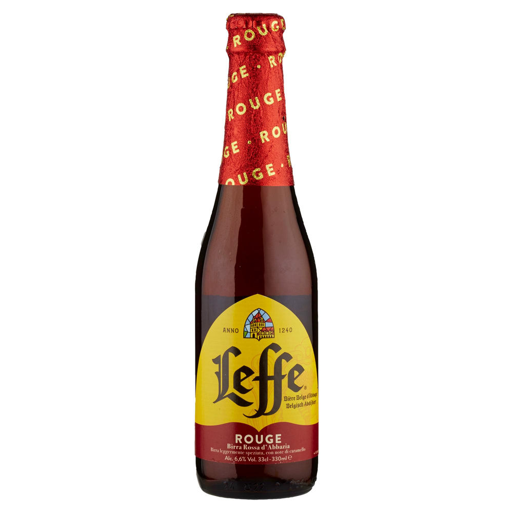 BIRRA LEFFE ROSSA 6,6 GRADI BOTTIGLIA ML 330 - 2