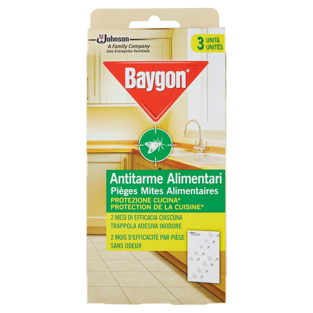 ANTITARME ALIMENTARI BAYGON KITCHEN DEFENSE PZ. 3 - 0