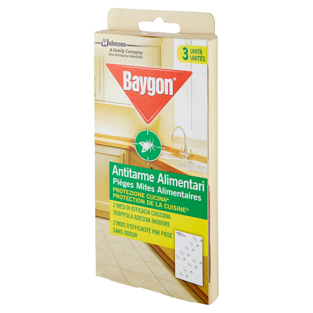 ANTITARME ALIMENTARI BAYGON KITCHEN DEFENSE PZ. 3 - 4