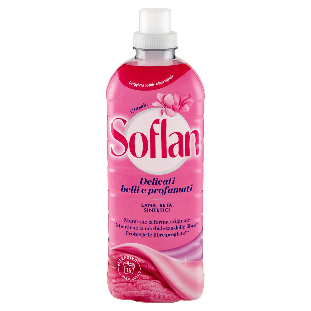 DETERSIVO LIQUIDO INDUMENTI DELICATI SOFLAN CLASSIC ROSA ML 900 - 2