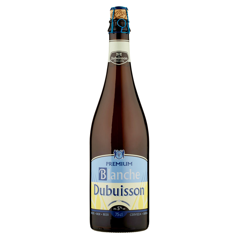 BIRRA DUBUISSON BLANCHE 5 GRADI BOTTIGLIA ML 750 - 0