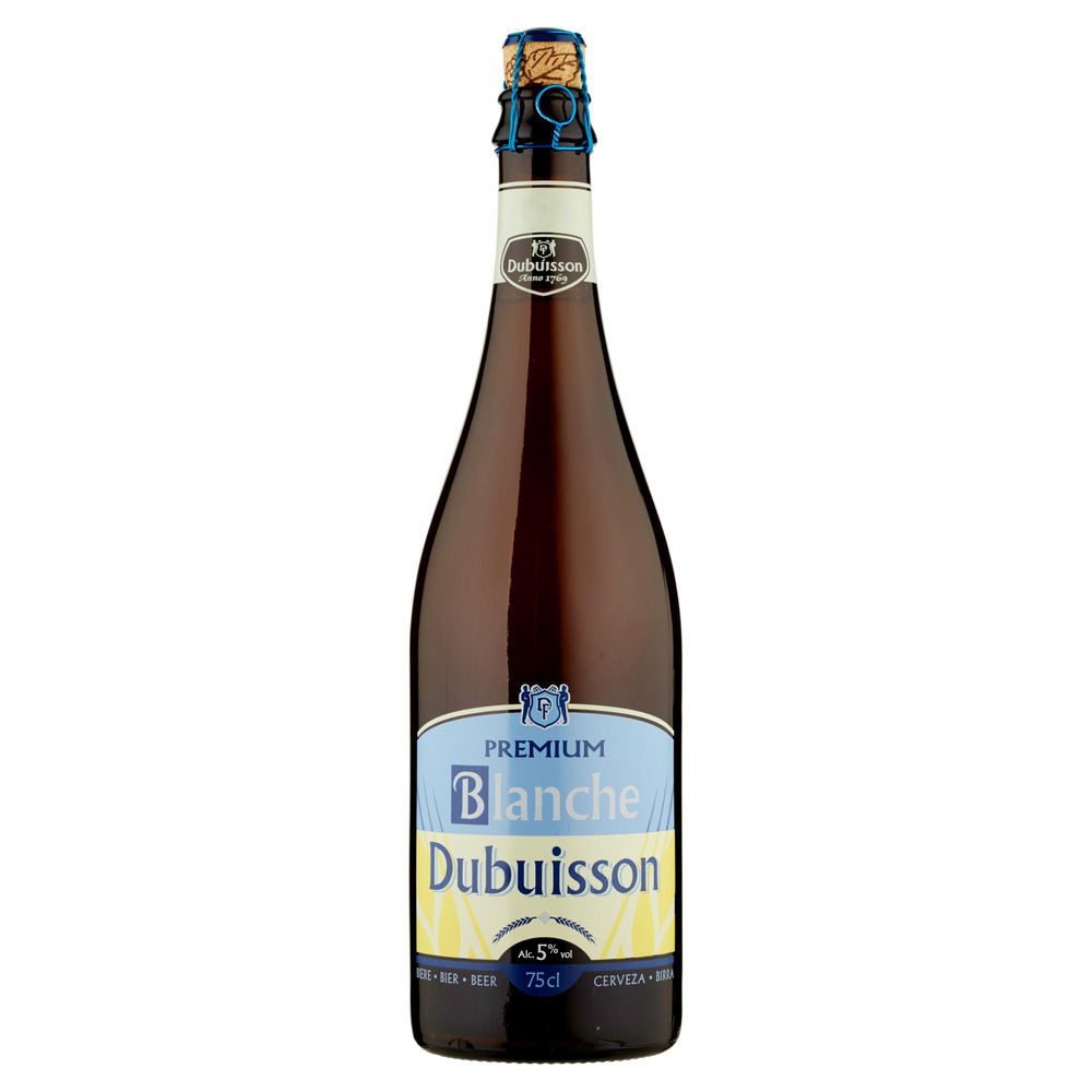 BIRRA DUBUISSON BLANCHE 5 GRADI BOTTIGLIA ML 750 - 2