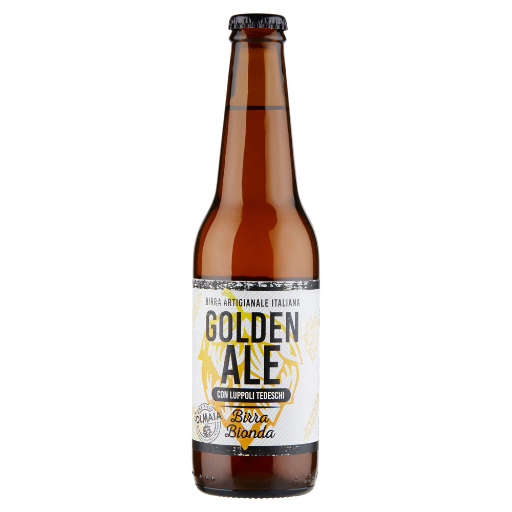 BIRRA L'OLMAIA GOLDEN ALE 5.5 GRADI BOTTIGLIA ML 330 - 0