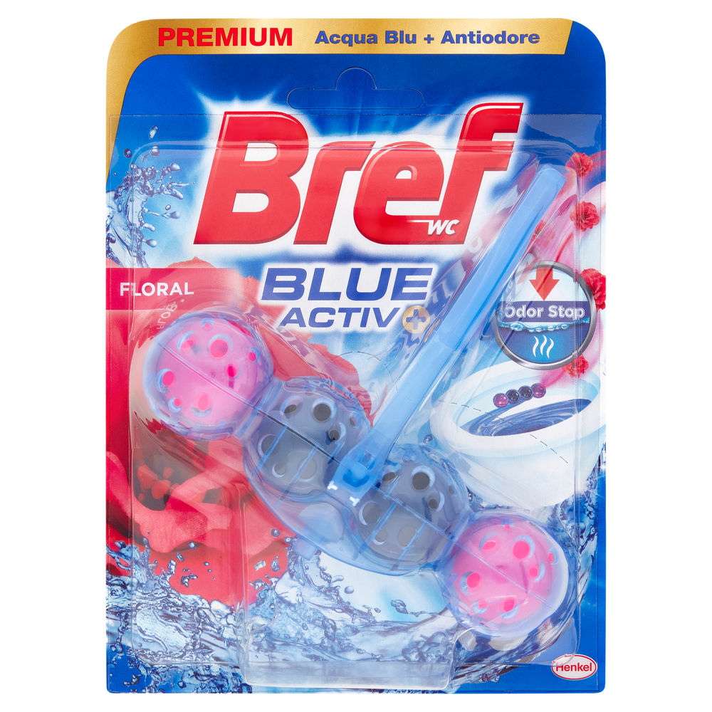 SCHIUMOGENO PER WC BREF POWER ACTIV BLUE ACTIV FLORAL MONOPACK G 50 - 0