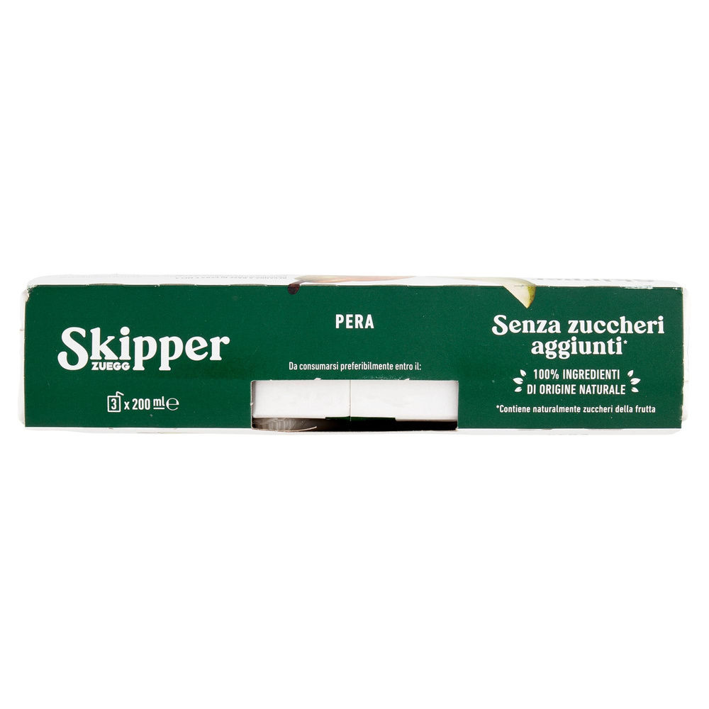 SUCCO PERA SENZA ZUCCHERI SKIPPER CLUSTER BRIK ML 200 X 3 - 5