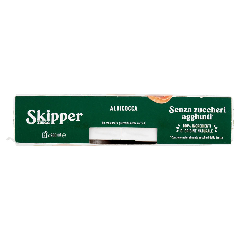 SUCCO ALBICOCCA SENZA ZUCCHERI SKIPPER CLUSTER BRIK ML 200 X 3 - 2
