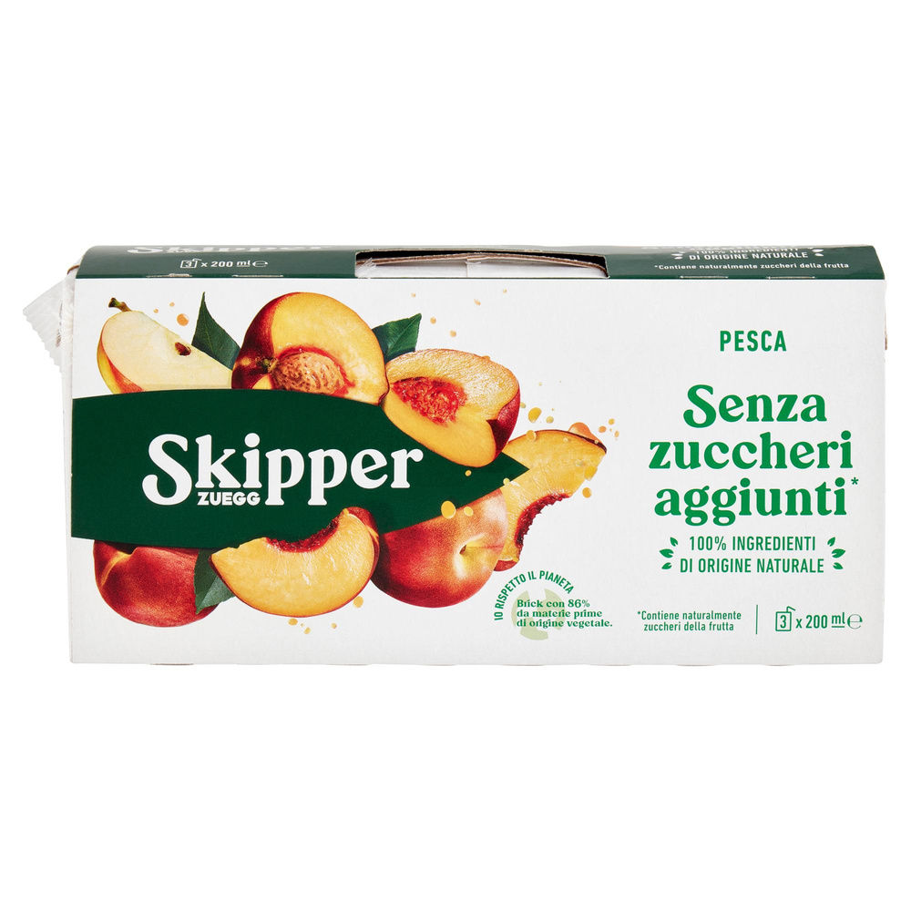 SUCCO PESCA SENZA ZUCCHERI SKIPPER CLUSTER BRIK ML 200 X 3 - 2