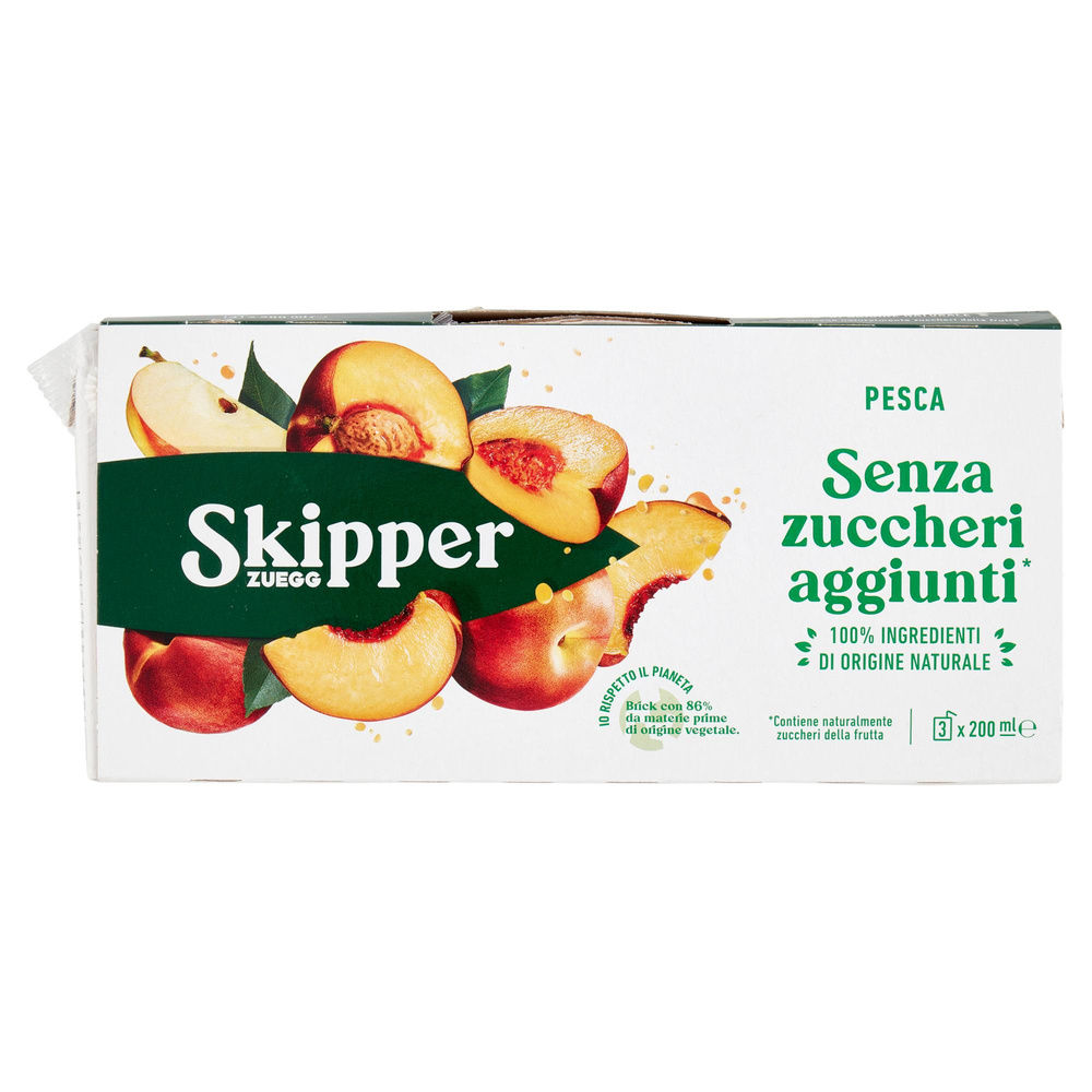 SUCCO PESCA SENZA ZUCCHERI SKIPPER CLUSTER BRIK ML 200 X 3 - 3