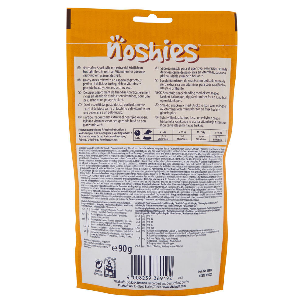 SNACK CANE NOSHIES TACCHINO VITAKRAFT 90G - 1