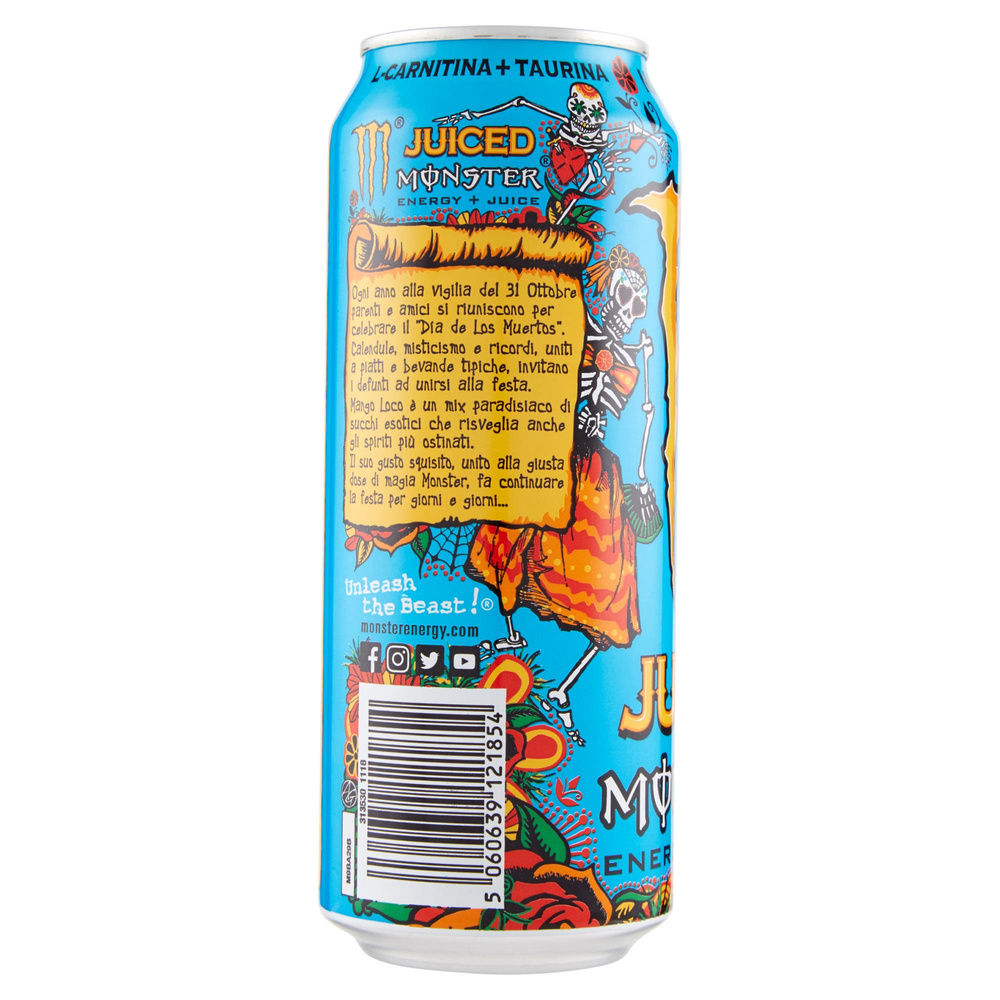 BEVANDA ENERGY DRINK MONSTER MANGO LOCO LATTINA ML 500 - 2