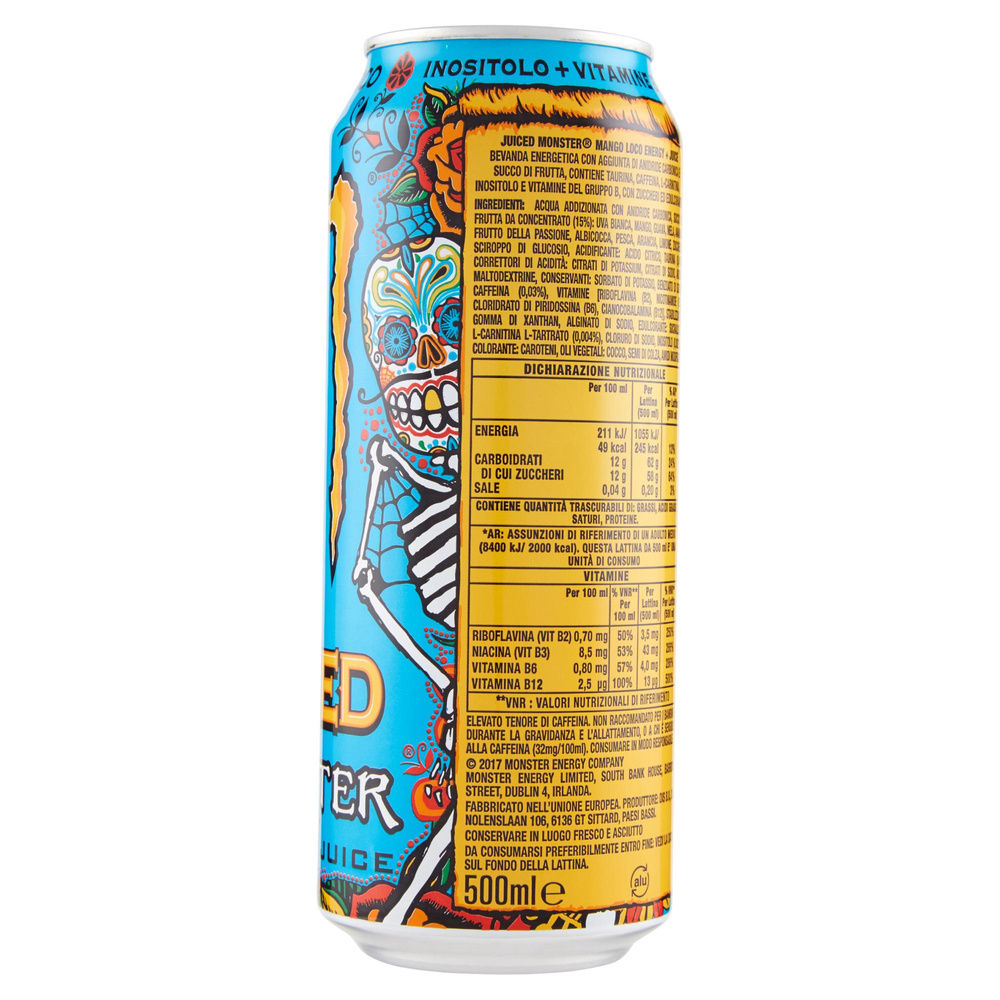 BEVANDA ENERGY DRINK MONSTER MANGO LOCO LATTINA ML 500 - 6