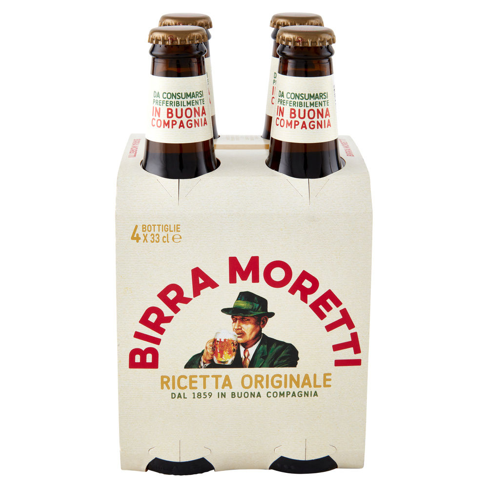 BIRRA MORETTI 4,6 GRADI CLUSTER ML 330 X 4 - 3