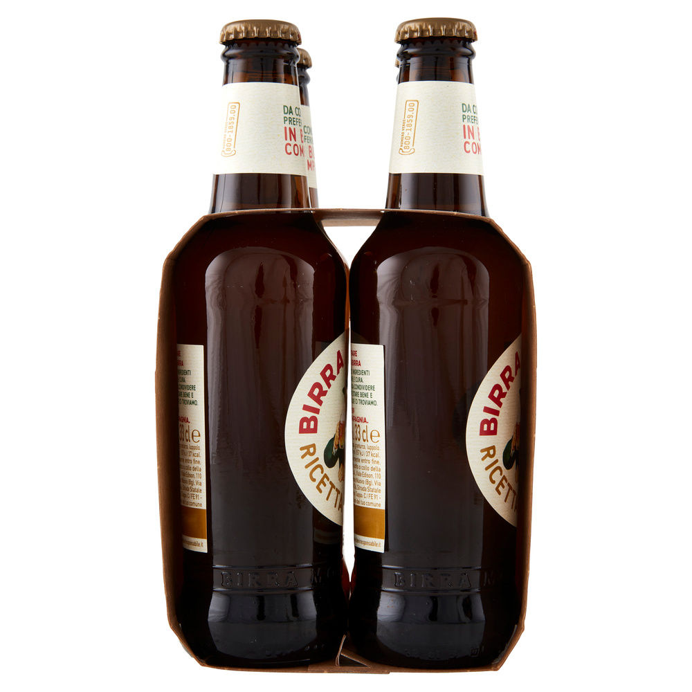 BIRRA MORETTI 4,6 GRADI CLUSTER ML 330 X 4 - 7