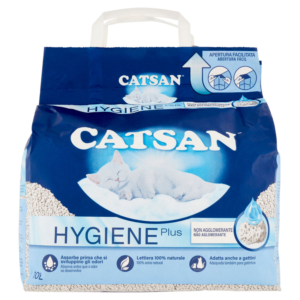 Lettiera catsan hygiene l 10