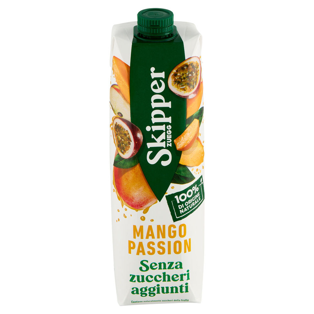 SUCCO MANGO E PASSION FRUIT SENZA ZUCCHERO SKIPPER BRICK L 1 - 2