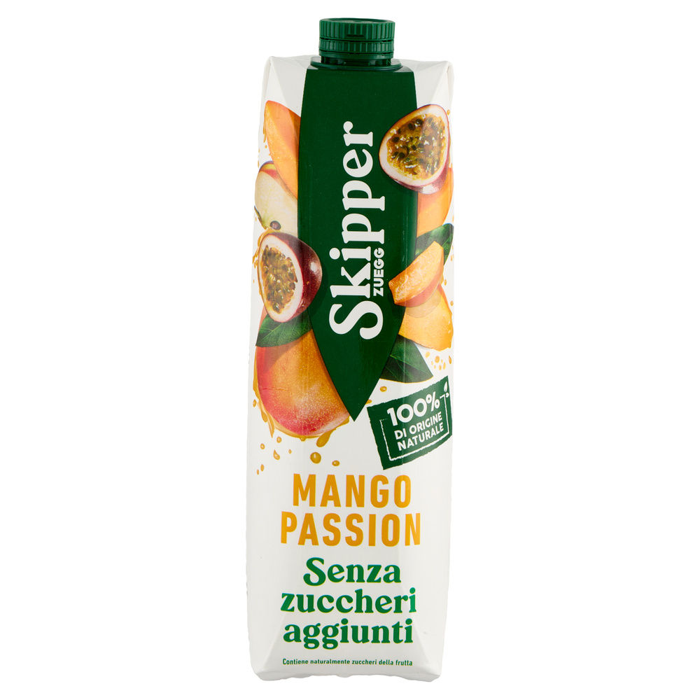SUCCO MANGO E PASSION FRUIT SENZA ZUCCHERO SKIPPER BRICK L 1 - 5
