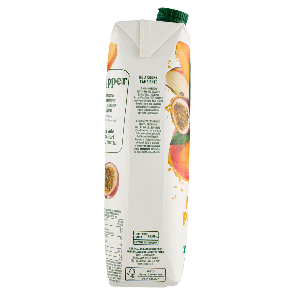 SUCCO MANGO E PASSION FRUIT SENZA ZUCCHERO SKIPPER BRICK L 1 - 7