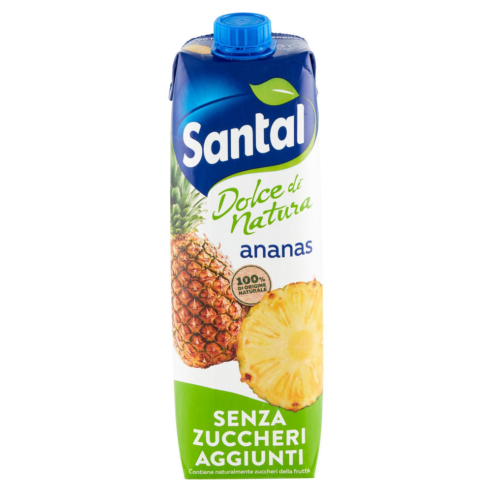 SUCCO ANANAS SENZA ZUCCHERI SANTAL BRICK PRISMA LT 1 - 7