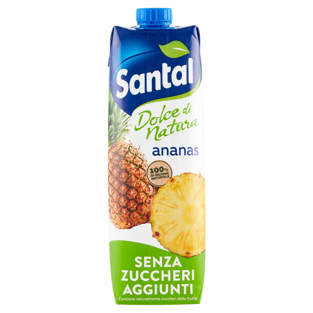 SUCCO ANANAS SENZA ZUCCHERI SANTAL BRICK PRISMA LT 1 - 3