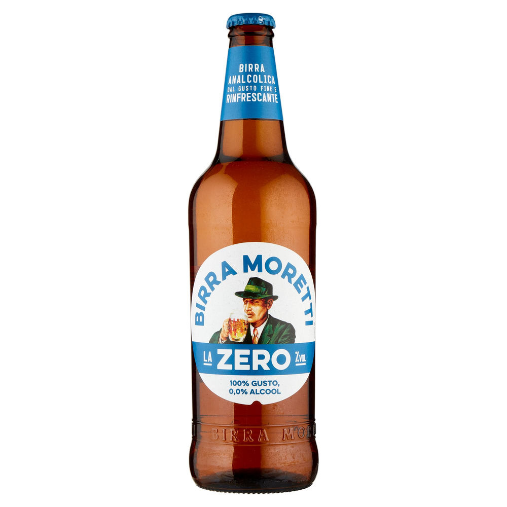 BIRRA MORETTI ZERO BOTTIGLIA ML 660 - 2